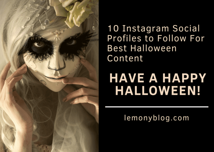 Instagram Profiles to Follow Halloween