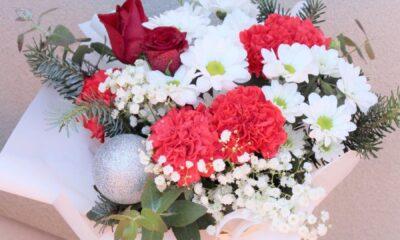 Merry Christmas Flower Box