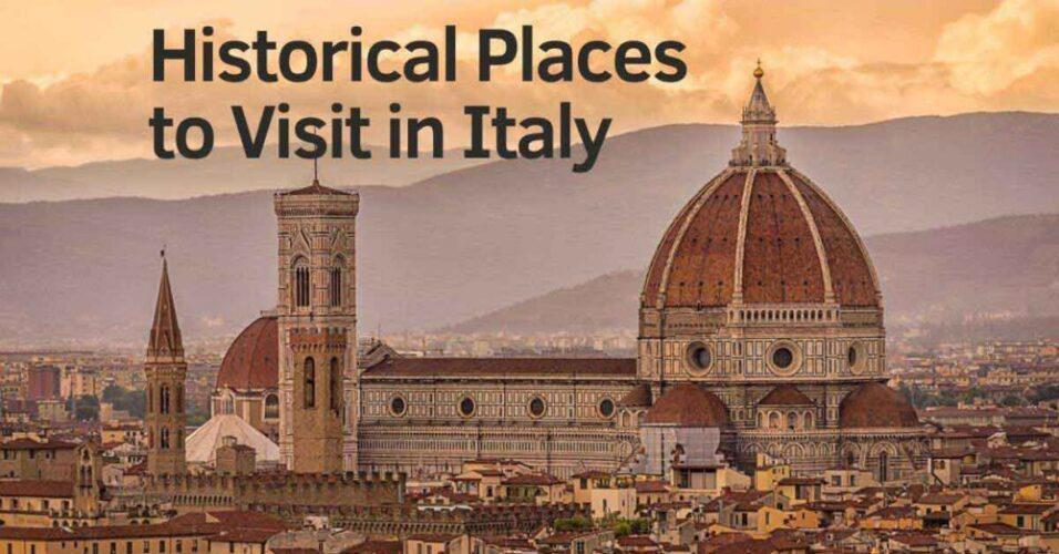 8 Historical Places To Visit In Italy In December