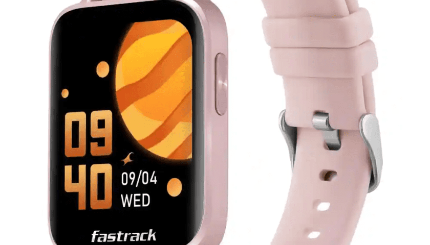 Reflex Curv- Smart Watch with Silicone Pink Strap
