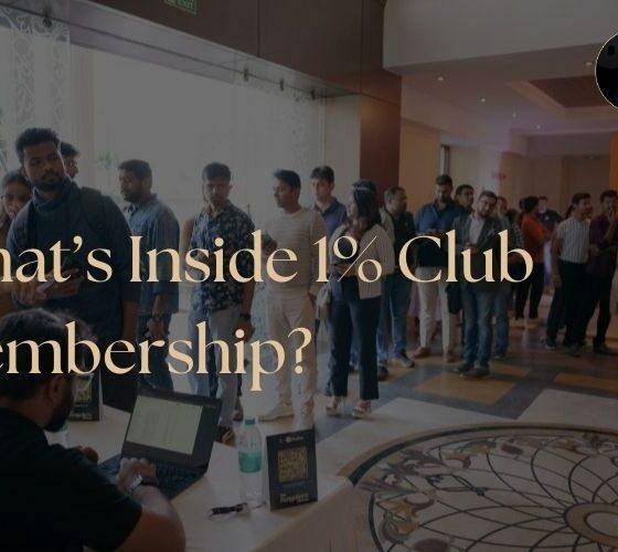 What’s Inside 1% Club Membership?